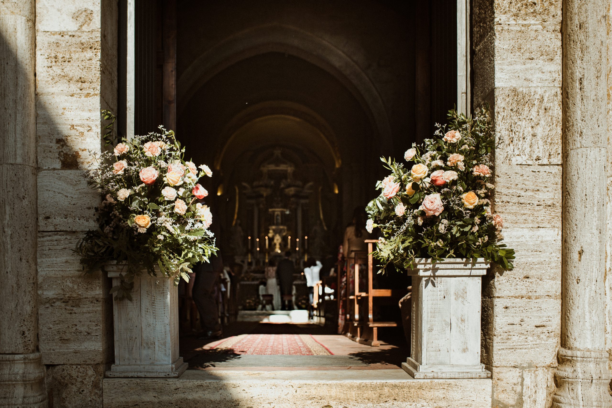 fiori matrimonio siena - Brunella e Pietro