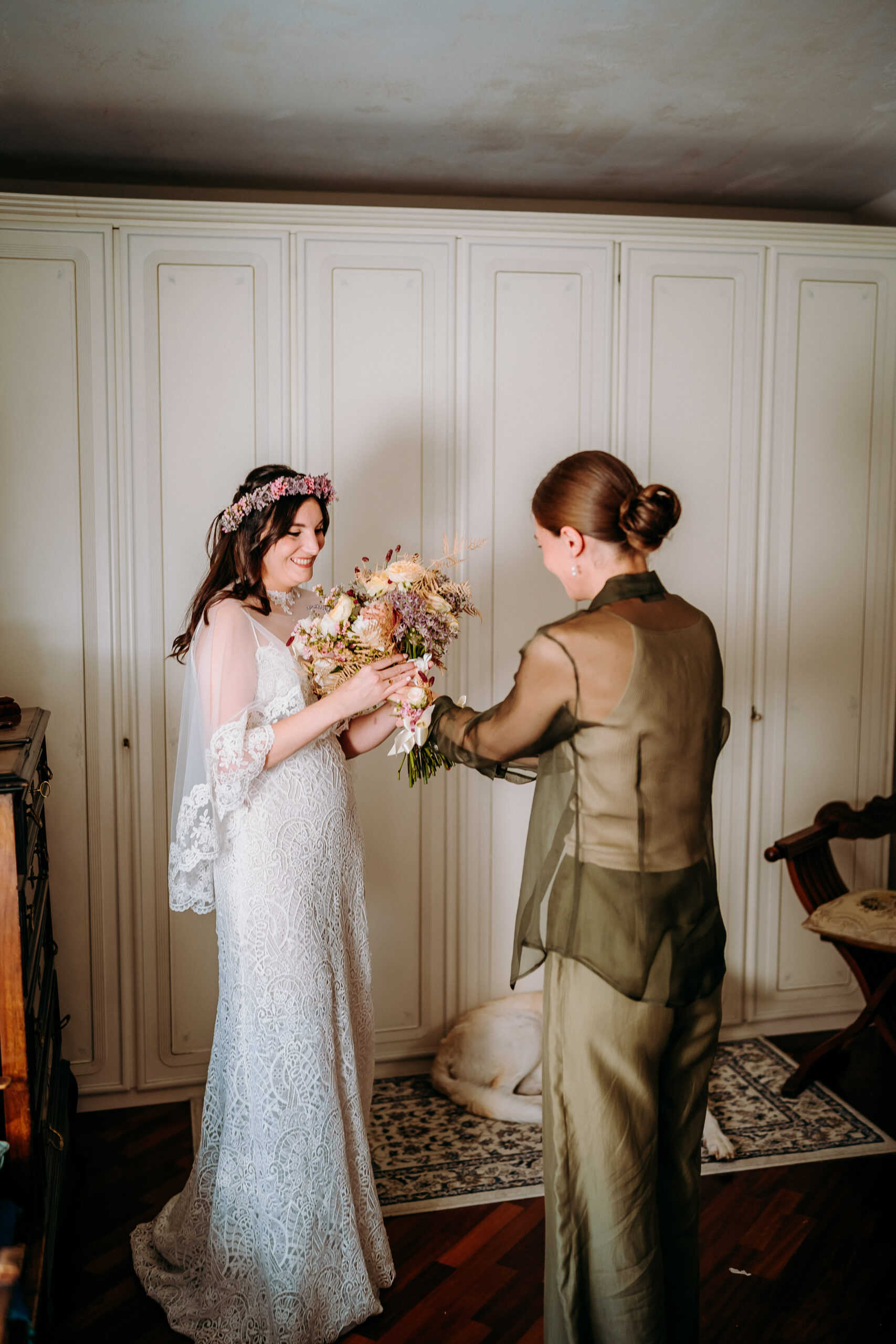 Bouquet sposa stile bohemien