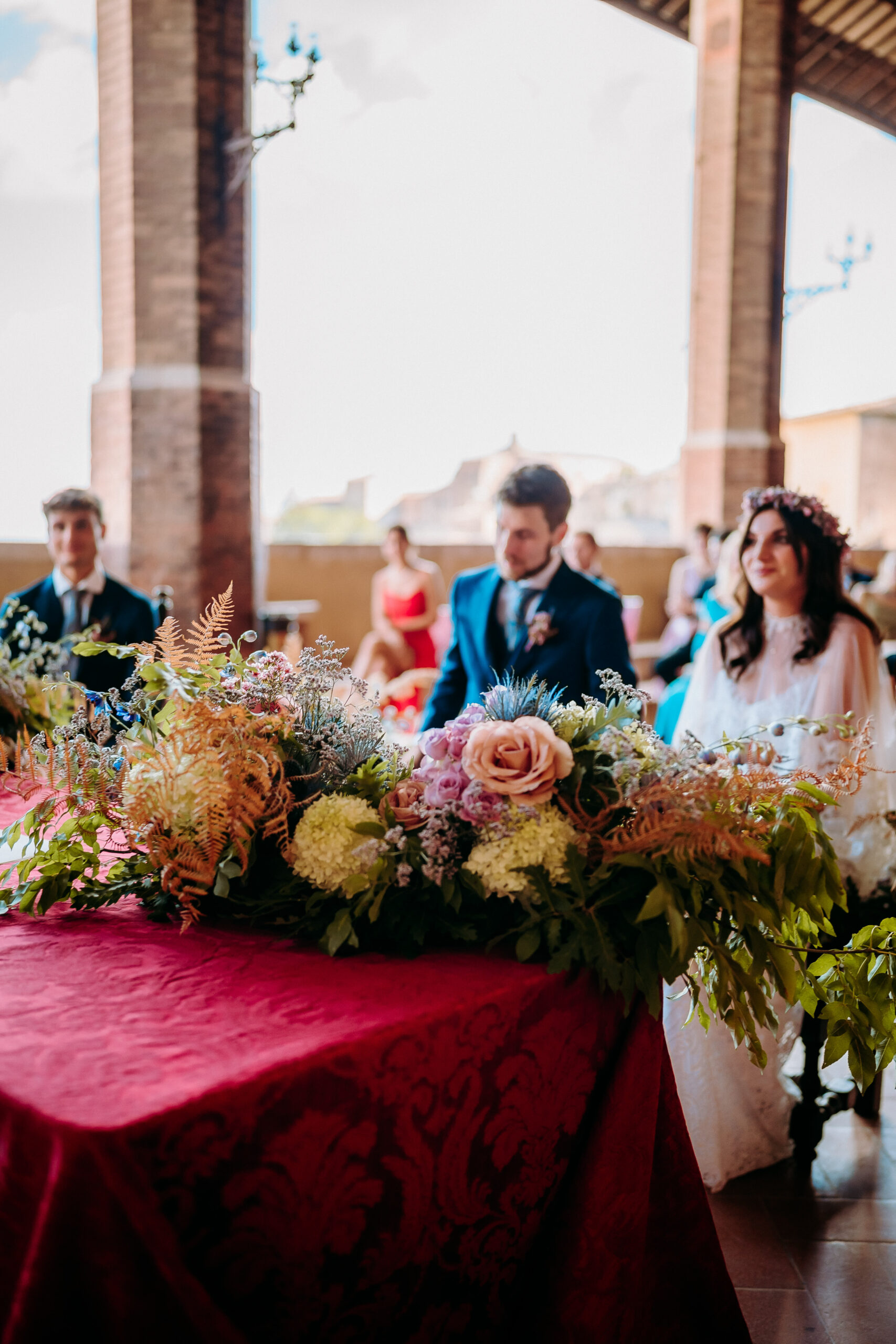 Allestimento matrimonio stile bohemien