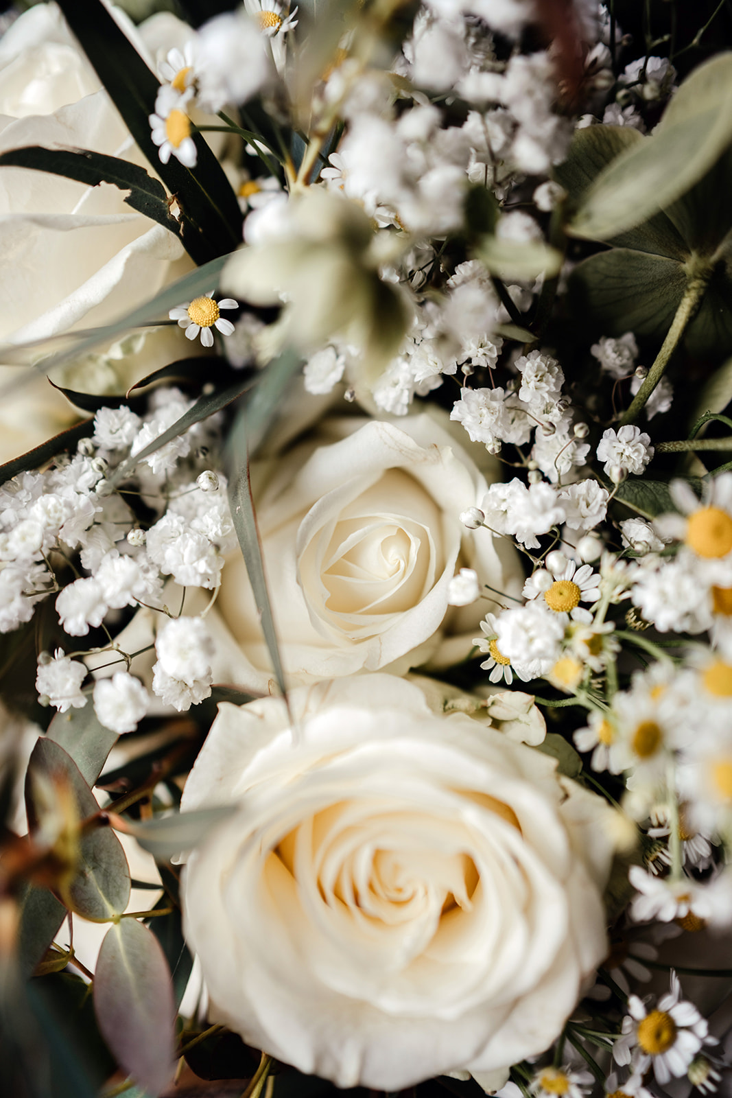 elegant white wedding