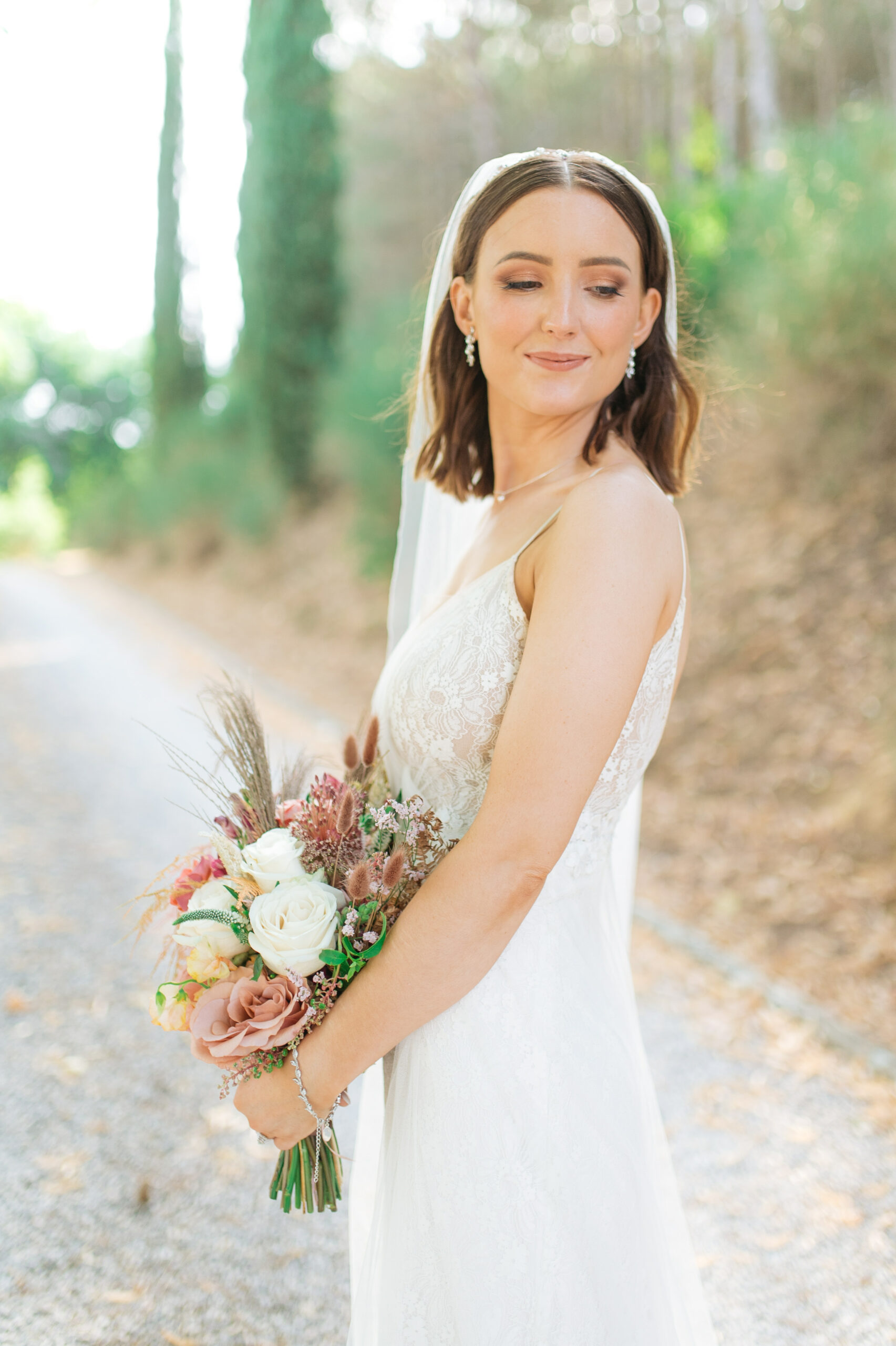 bouquet sposa romantico e retrò