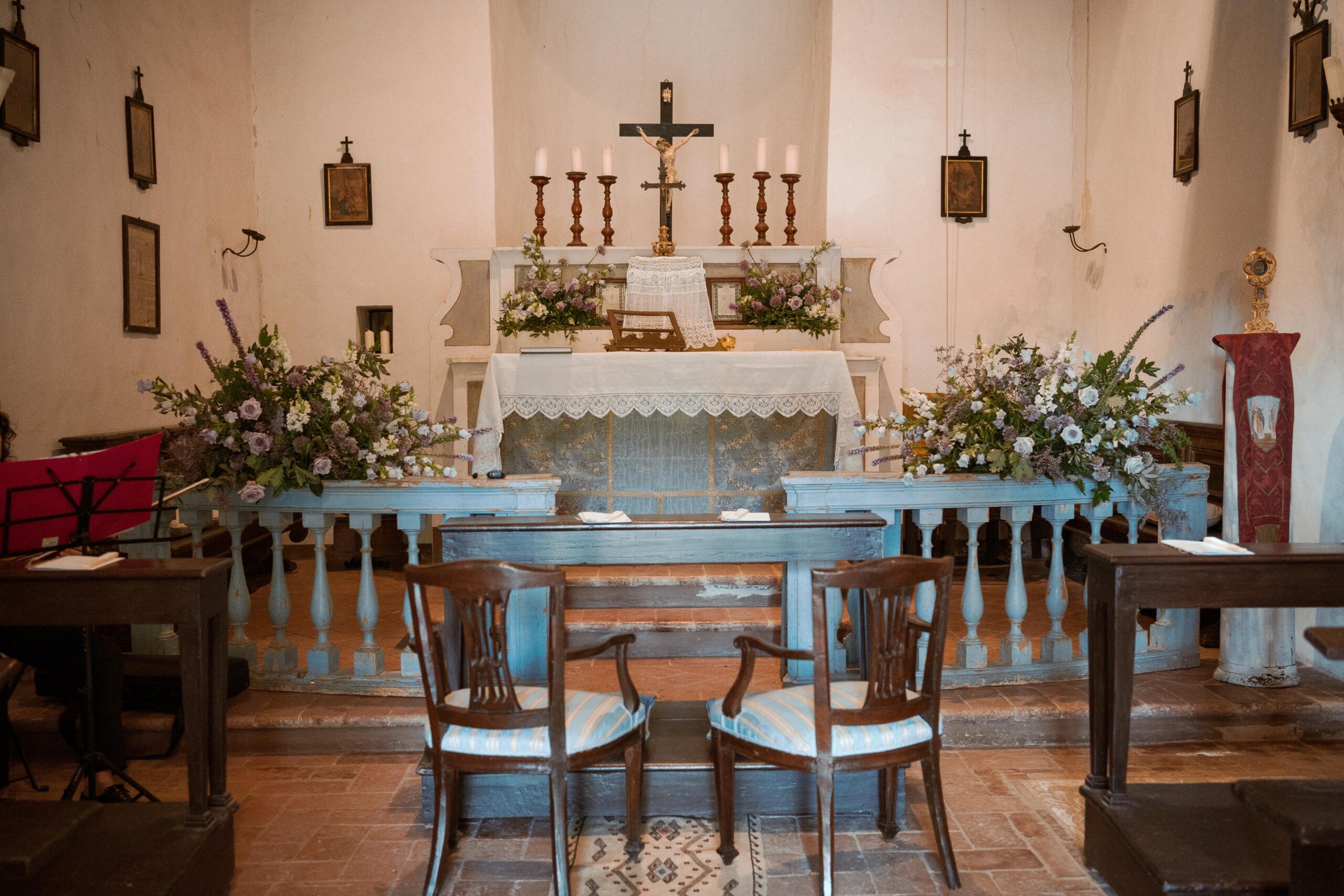 allestimento matrimonio country chic