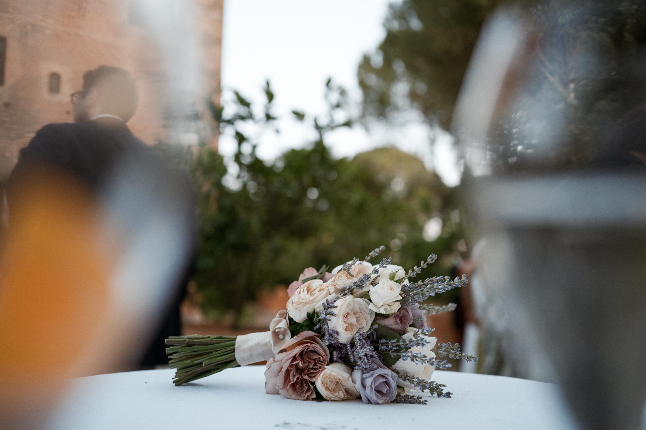 Bouquet sposa country chic